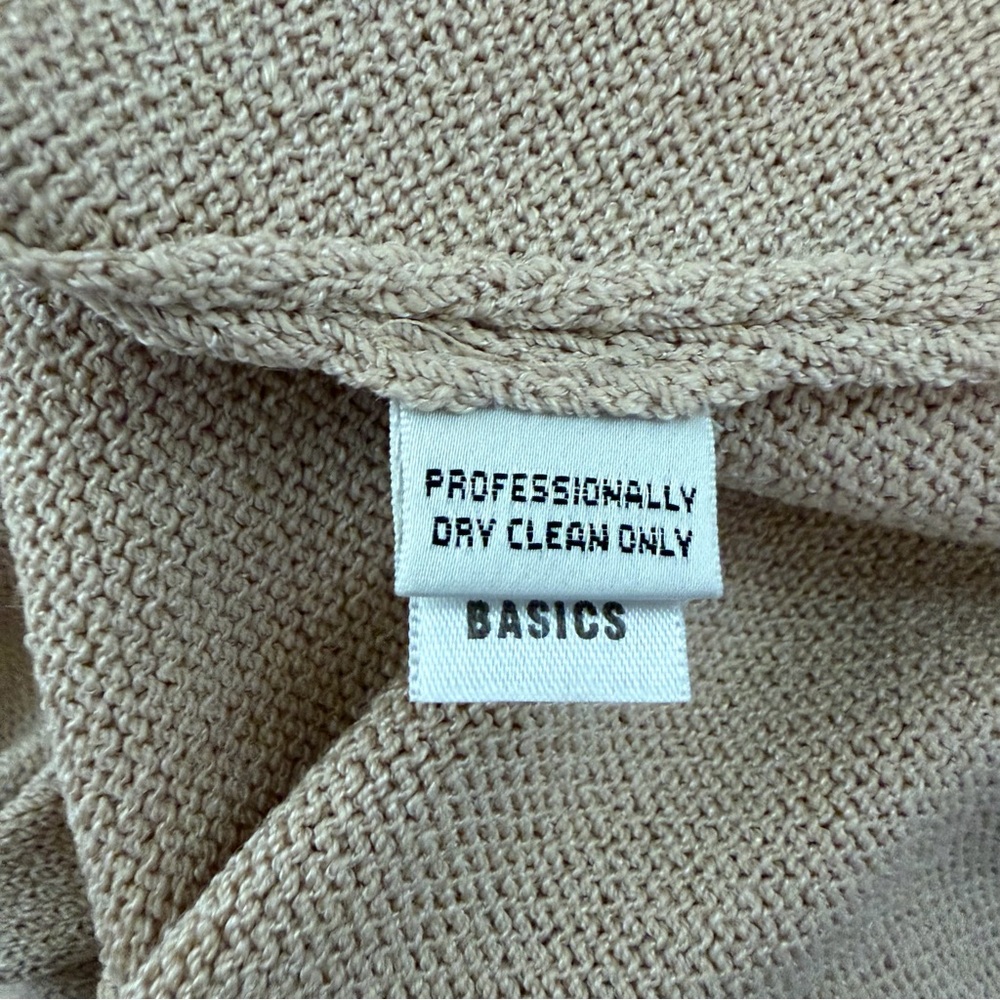 St. John Collection by Marie Gray Santana Knit Beige Straight Leg Pants - Picture 6 of 6